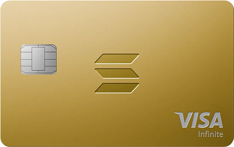 Solana Gold Card
